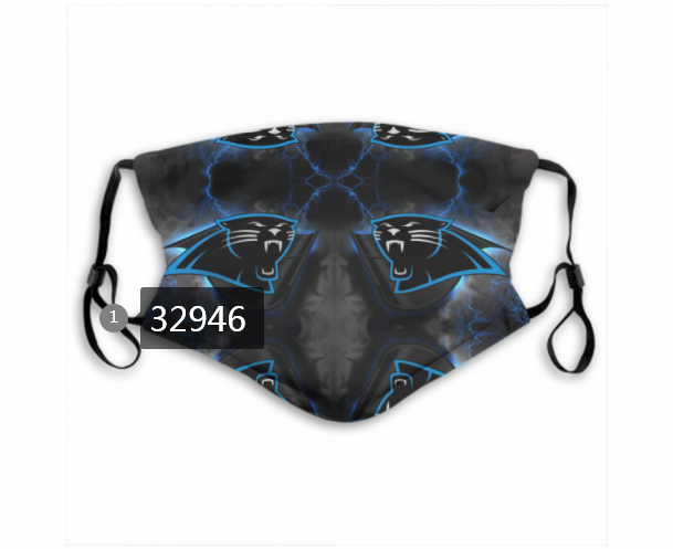 New 2021 NFL Jacksonville Jaguars 161 Dust mask with filter->nfl dust mask->Sports Accessory